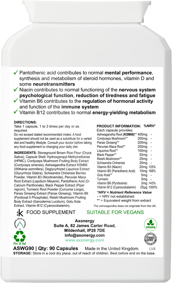Axonergy Mental Balance (90 capsules)